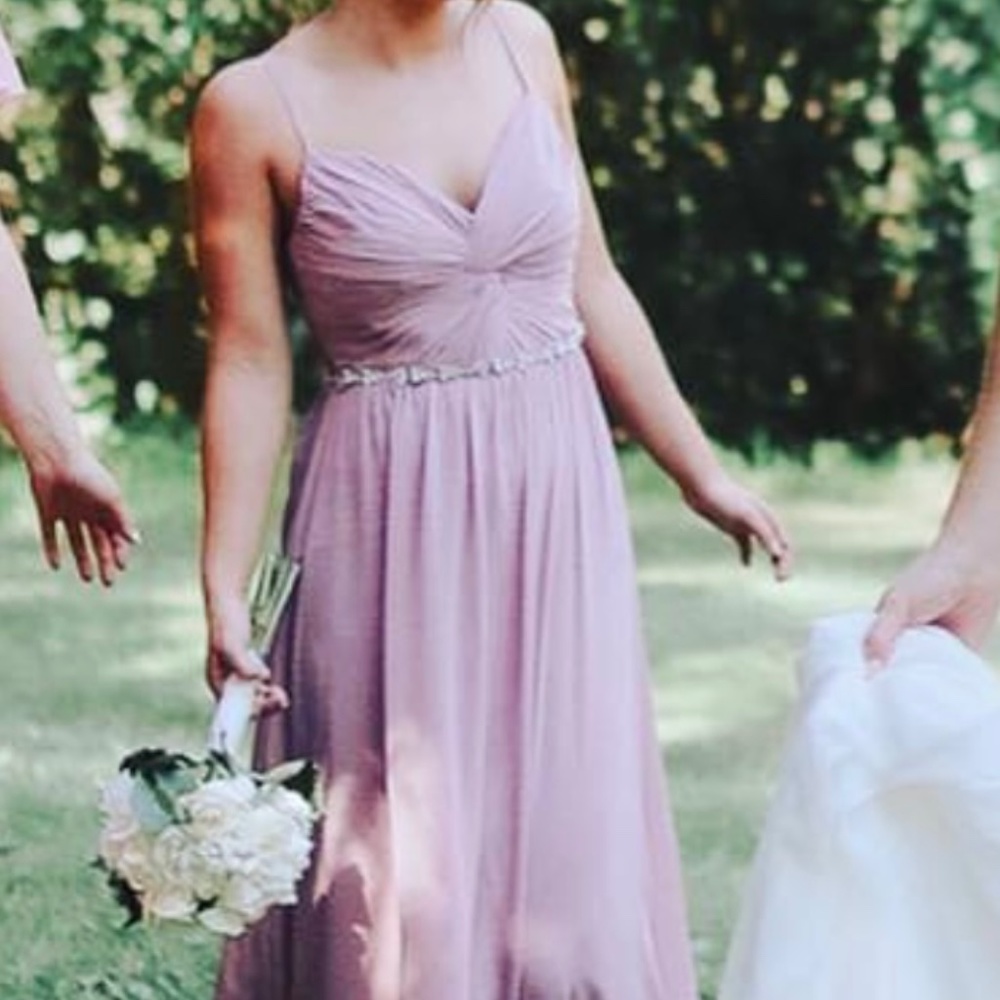 Bridesmaid Dress - David’s Bridal - Size 4 - Quartz